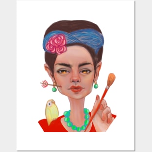 Frida, Pain in the Posters and Art